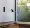 FARBON LONG READING WALL LIGHT. BLACK OR WHITE FINISH